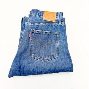 Levi's Dad Jean Medium Wash ZIp Fly Denim Straight Leg Size 29 x 30